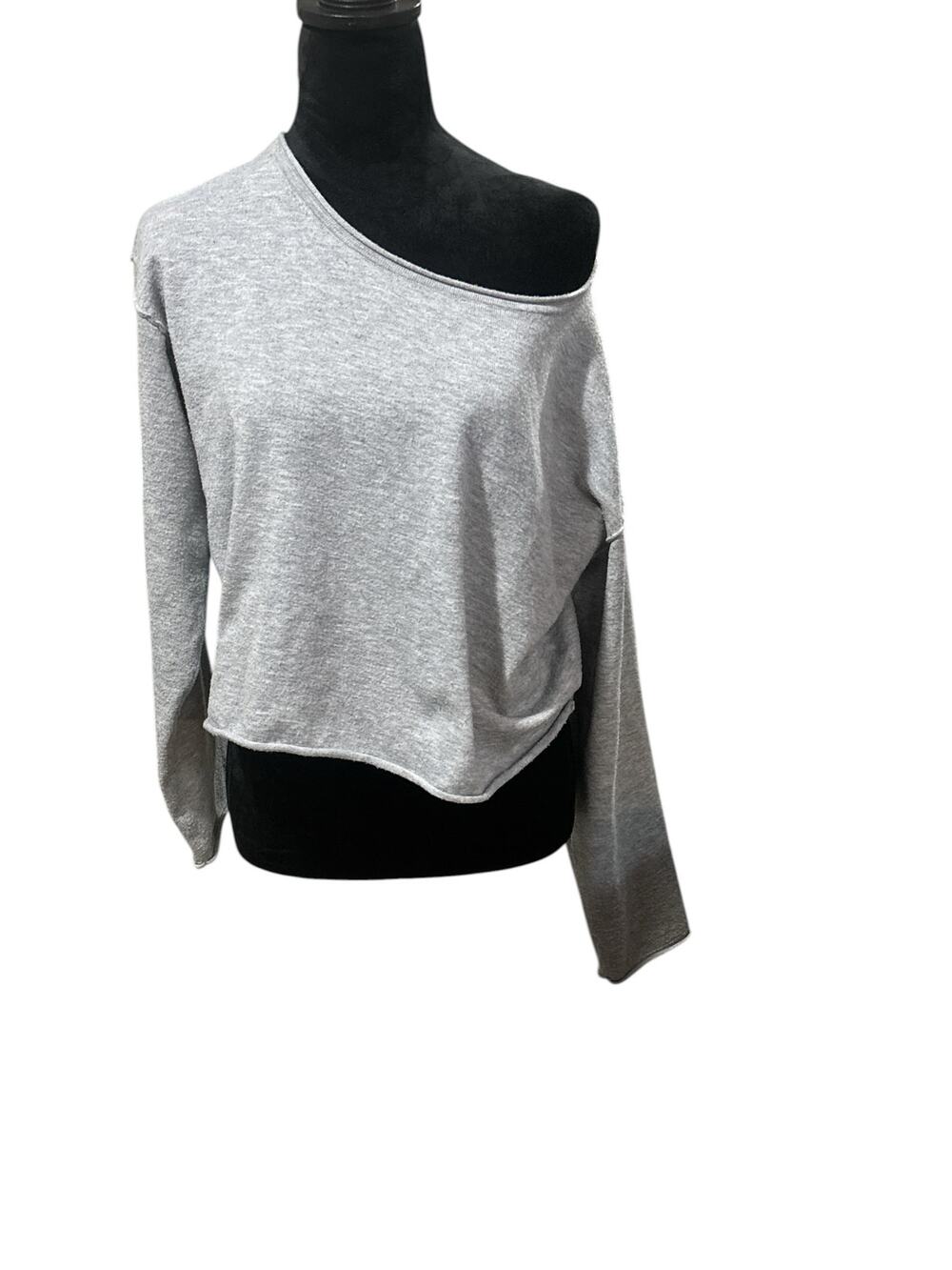 SO Good For Life Off‑Shoulder‎ Cropped Long Sleeve Top – Size S